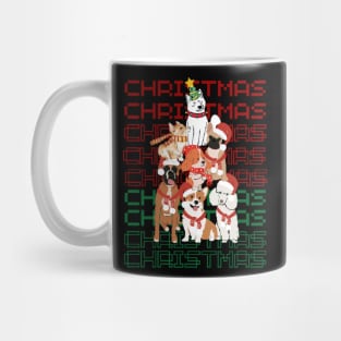 Merry christmas y all - dogs pets Mug